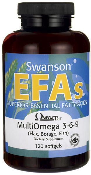Swanson Multiomega 3-6-9 120 kapsułek 1