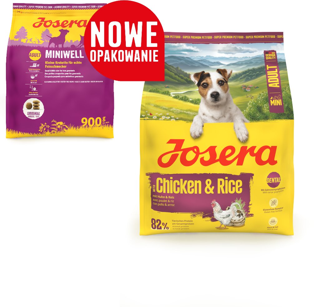 Josera Mini Adult Chicken & Rice 900g 1