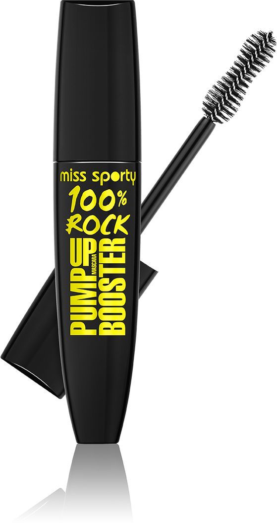 Miss Sporty Tusz do rzęs Pump Up Booster 001 100% Black 12ml 1