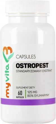 MYVITA Ostropest Standaryzowany 125mg 60 kapsułek 1
