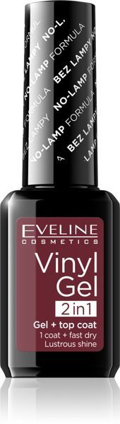 Eveline Vinyl Gel 2in1 Lakier do paznokci winylowy nr 207 12ml 1