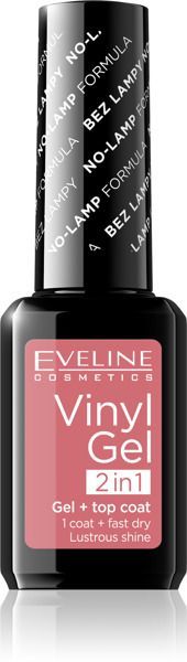 Eveline Vinyl Gel 2in1 Lakier do paznokci winylowy nr 204 12ml 1