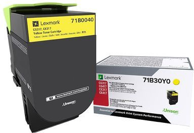 Toner Lexmark 71B0040 Yellow Oryginał  (71B0040) 1