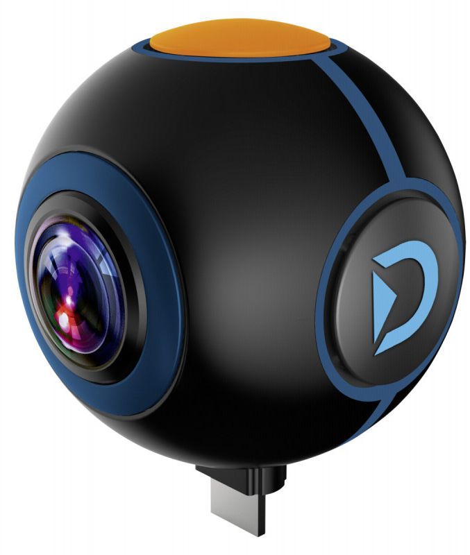Discovery Adventures HD 1024P 720° Android Action Camera Spy (8785108) 1