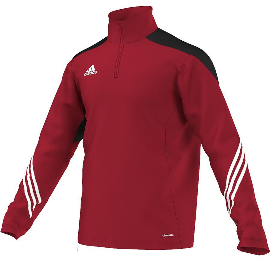 Adidas Bluza piłkarska Sereno 14 czerwona r. S (D82946)