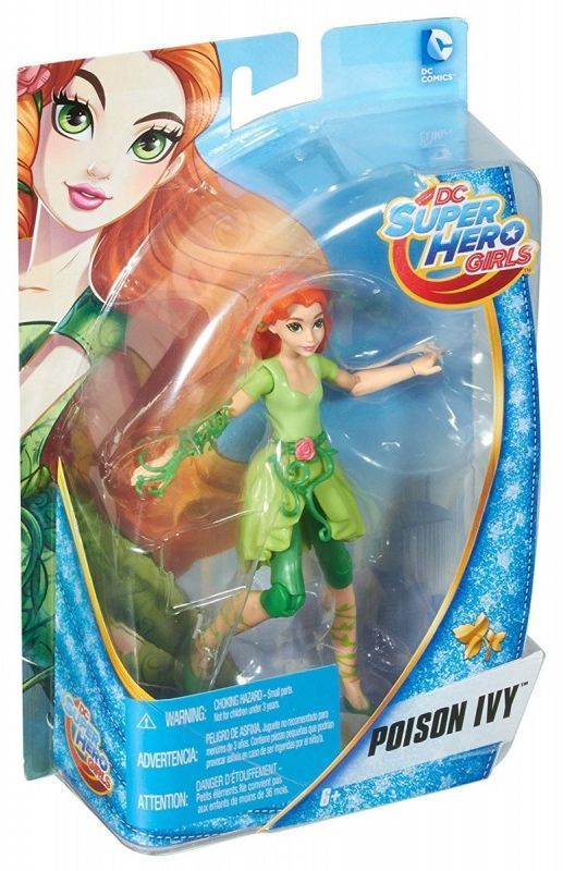Figurka Mattel DC Super Hero Girls - Poison Ivy (DMM32/DMM38) 1