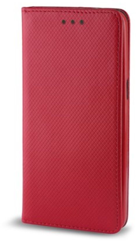 Pokrowiec Smart Magnet do Huawei Mate 10 Lite czerwony (GSM032721) 1