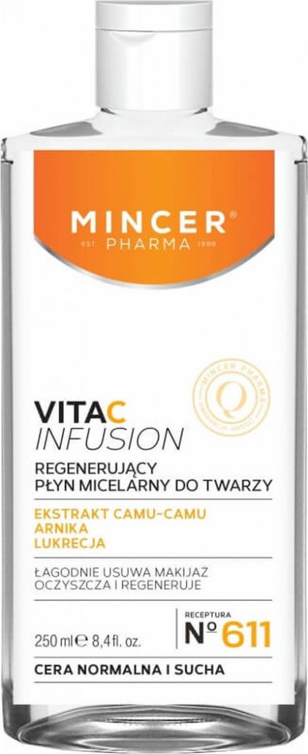 Mincer Vita C Infusion Płyn micelarny regenerujący do twarzy 250ml 1