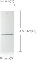 Lodówka Samsung RL34SCSW 1
