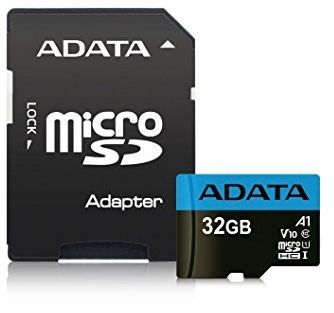 Karta ADATA Premier MicroSDHC 32 GB Class 10 UHS-I/U1 A1 V10 (AUSDH32GUICL10A1-RA1) 1