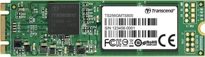 Dysk SSD Transcend MTS800 256 GB M.2 2280 SATA III (TS256GMTS800S) 1