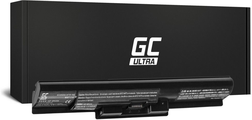 Bateria Green Cell ULTRA do Sony Fit SVF14 SVF15 SVF1521C6EW (SY18ULTRA) 1