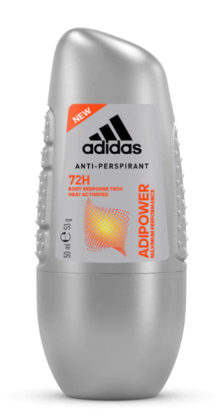  Adidas Adipower Men dezodorant anti-perspirant 72h roll-on 50ml 1