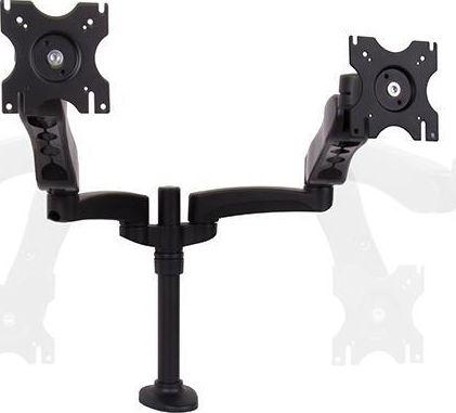 B-Tech Full Motion Twin Desk Mount - BT7384/B 1