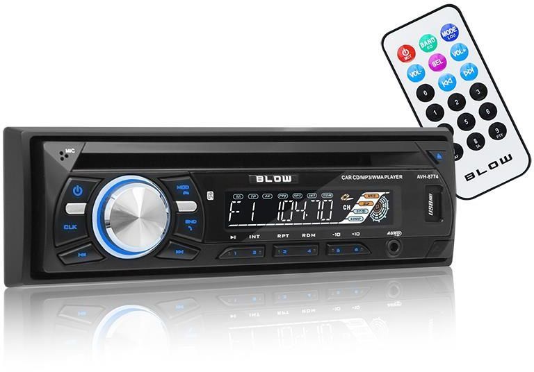 Radio samochodowe Blow BLOW AVH-8774 MP3+CD+PILOT (78-218) 1