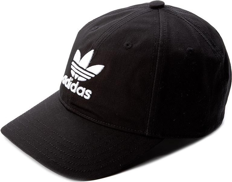 Czapka z daszkiem Adidas Trefoil czarna BK7277