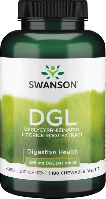 Swanson Swanson DGL (Lukrecja) 385mg 180 tab - 93434 1