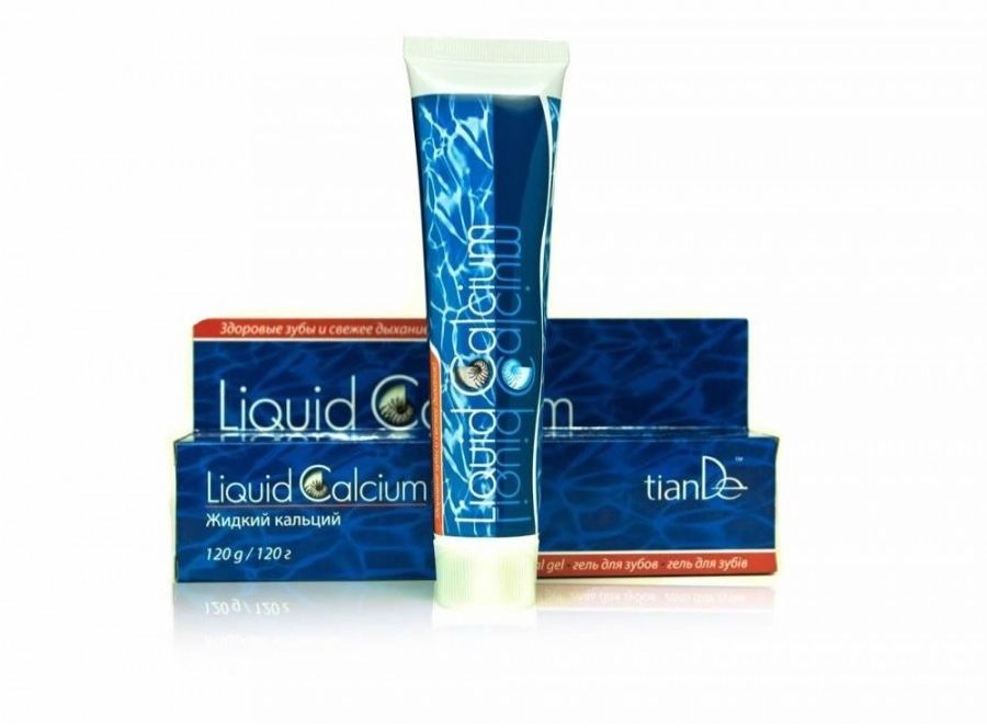 Tiande Żel do zębów Wapń w płynie 120 g 1