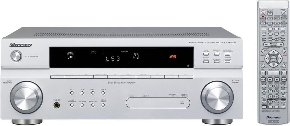 Pioneer VSX-818V-S SREBRNY 1