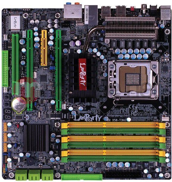 Płyta główna DFI LanParty JR X58 Triple Channel DDR3 uATX 1