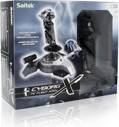 Saitek CYBORG X FLIGHT STICK - Joystick - Morele.net