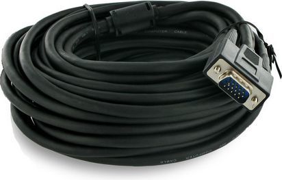 Kabel 4World D-Sub (VGA) - D-Sub (VGA) 10m czarny (6099) 1