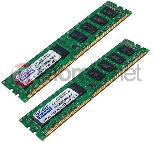 Pamięć GoodRam DDR3, 4 GB, 1600MHz, CL9 (GR1600D364L9/4GDC) 1