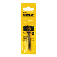 Wiertło Dewalt do metalu HSS walcowe 4mm 2szt. (H1-DT5042) 1