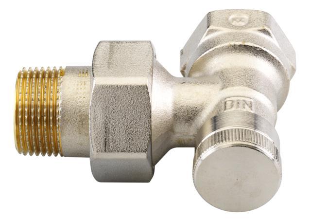 Danfoss Zawor grzejnikowy katowy 3/4\" RLV 20 odcinajacy - 003L0145 ...
