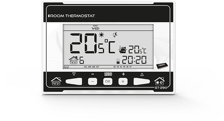 Tech Regulator pokojowy dwustanowy bezprzewodowy (ST-290V2) 1