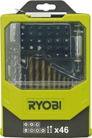 Zestaw narzędzi Ryobi RYOBI ZEST.WIERT.I KOŃC. 46szt. RAK46MIX RY5132002686 - 5132002686 1