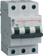 GE Power Wyłącznik nadprądowy G63 3P C 4A AC (674648) 1