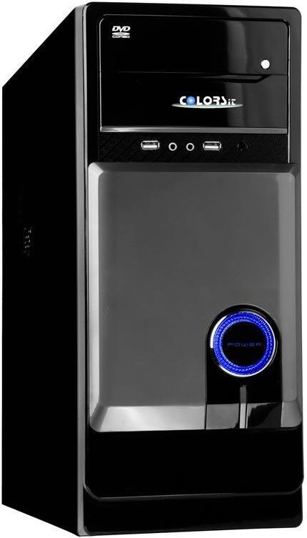 Obudowa Colors-IT COLORSit HY6008KI USB/AUDIO (OAS6008KI) 1