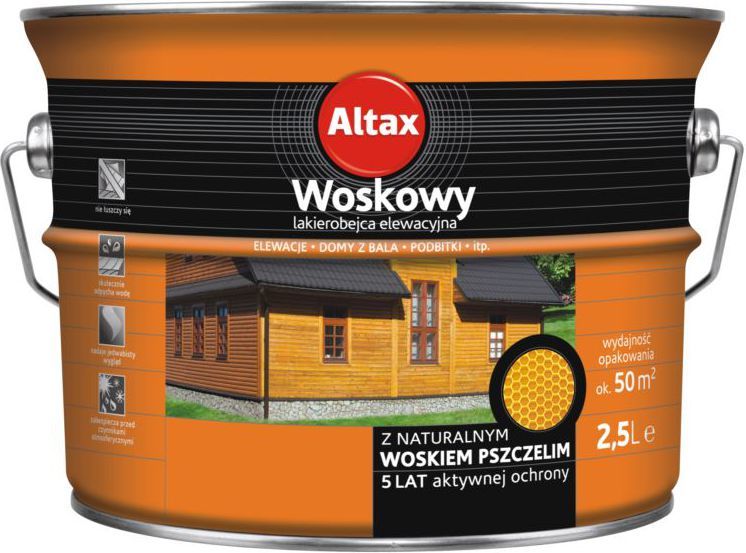 Altax Woskowy Lakierobejca Elewacyjna Mahoń 25l Id Produktu 3406965