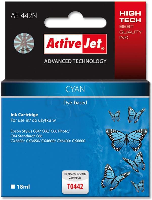Tusz Activejet tusz AE-442N (C13T044240) Cyan 1