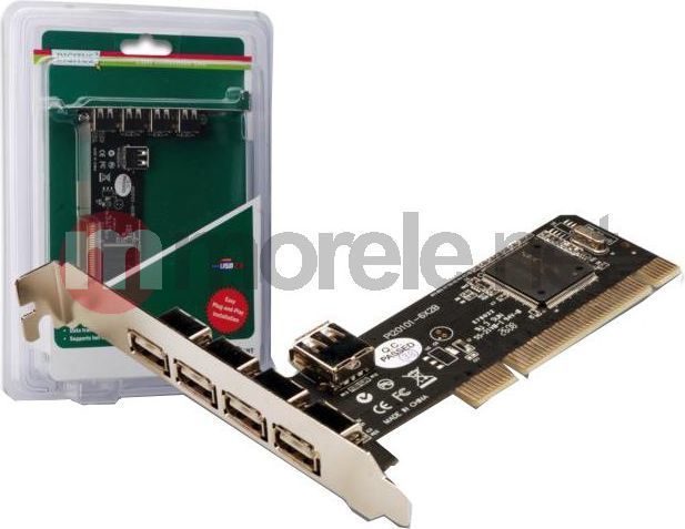 Kontroler Digitus PCI do USB 2.0 4+1 DS-33220 1