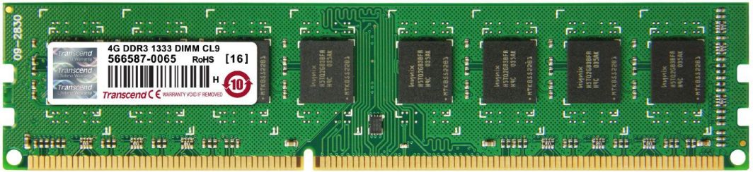Pamięć Transcend JetRam, DDR3, 4 GB, 1333MHz, CL9 (JM1333KLN4G) 1