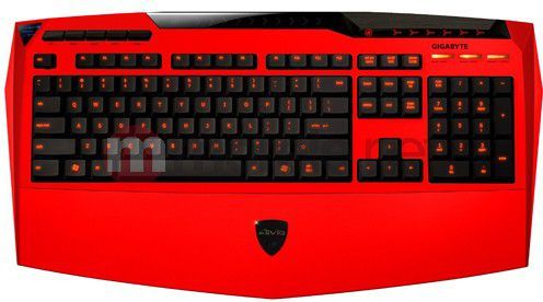 Klawiatura Gigabyte GAMING K8100 czerwona 1