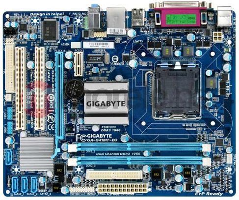 Gigabyte ga g41mt d3v обзор