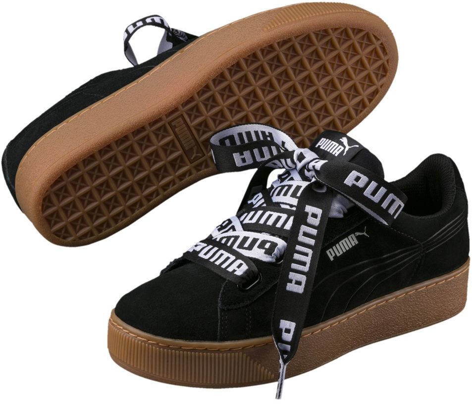 puma vikky platform czarne