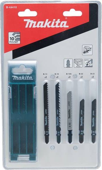 Makita Brzeszczot do wyrzynarki, 10 szt., 1 zest. - B-44410 1