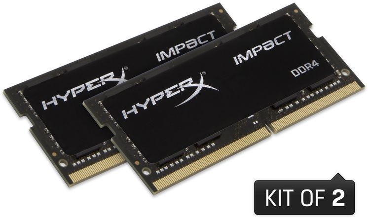 Pamięć do laptopa Kingston Impact, SODIMM, DDR4, 32 GB, 3200 MHz, CL20 (HX432S20IBK2/32                ) 1