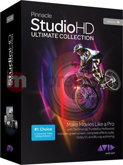 pinnacle studio 15 supported formats