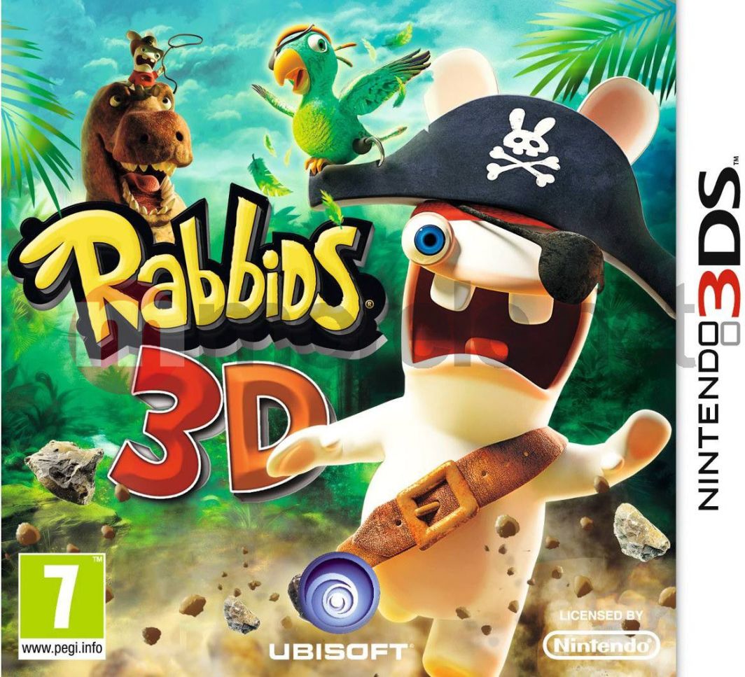 Rabbids 3D Nintendo 3DS 1
