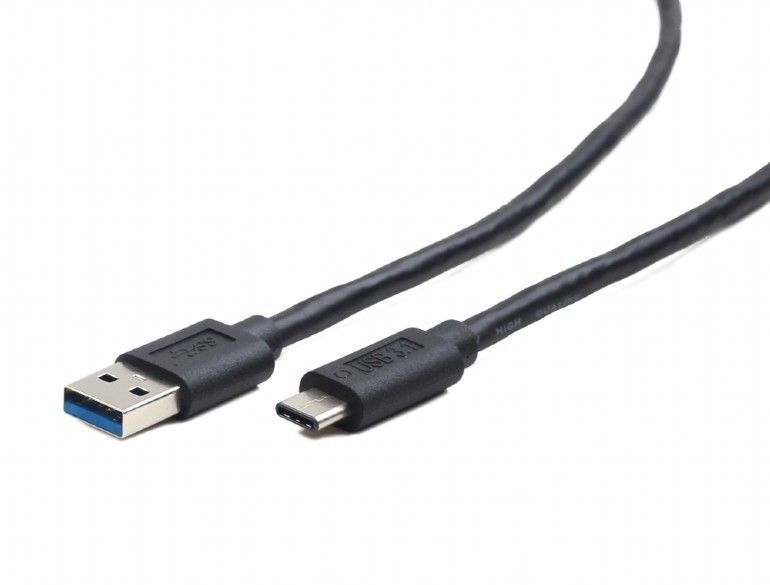 Kabel USB Gembird USB-A - USB-C 3 m Czarny (CCP-USB3-AMCM-10) 1