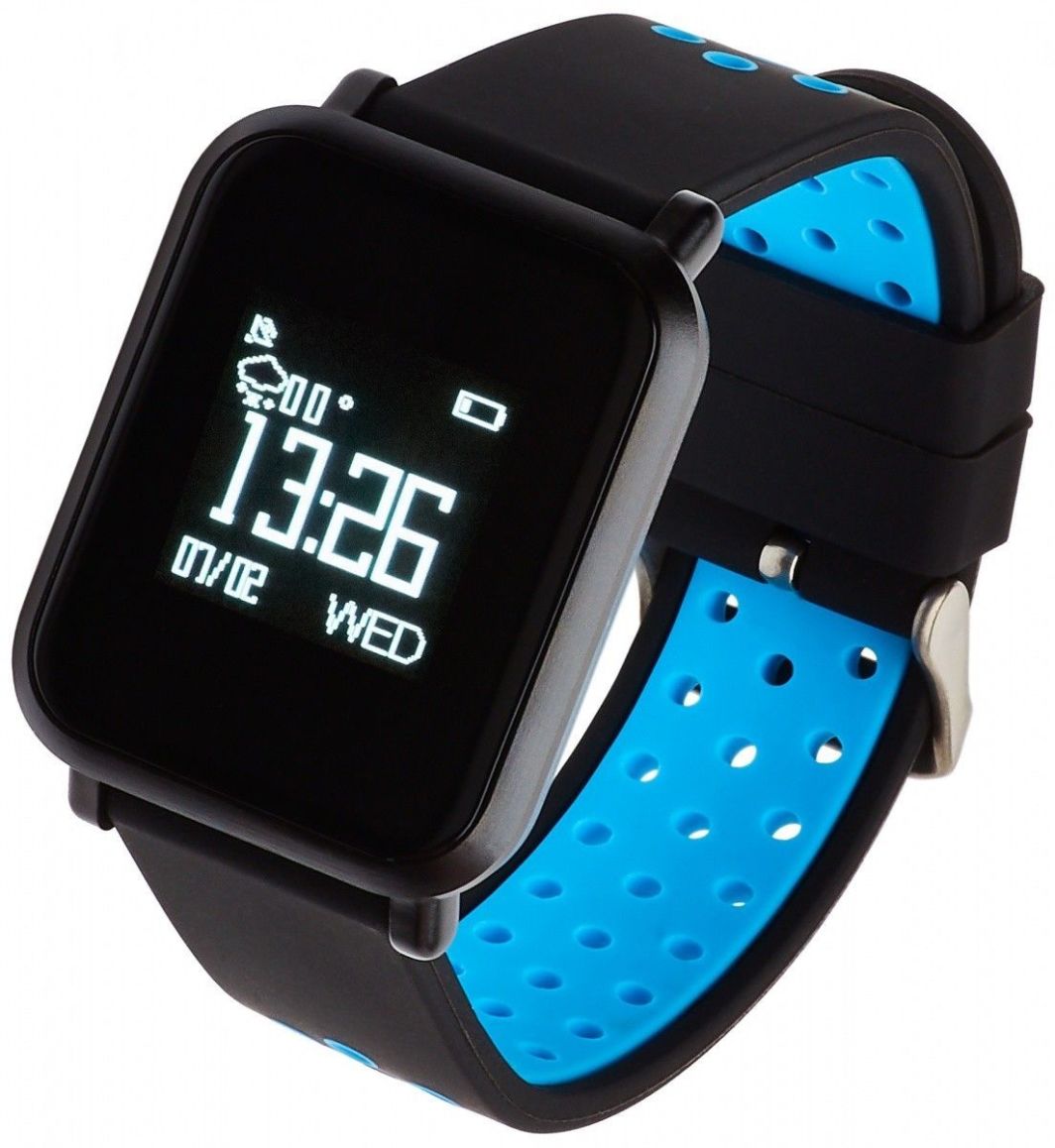 Smartwatch Garett Sport 17 Czarno-niebieski  (Sport 17 czarno-niebieski) 1