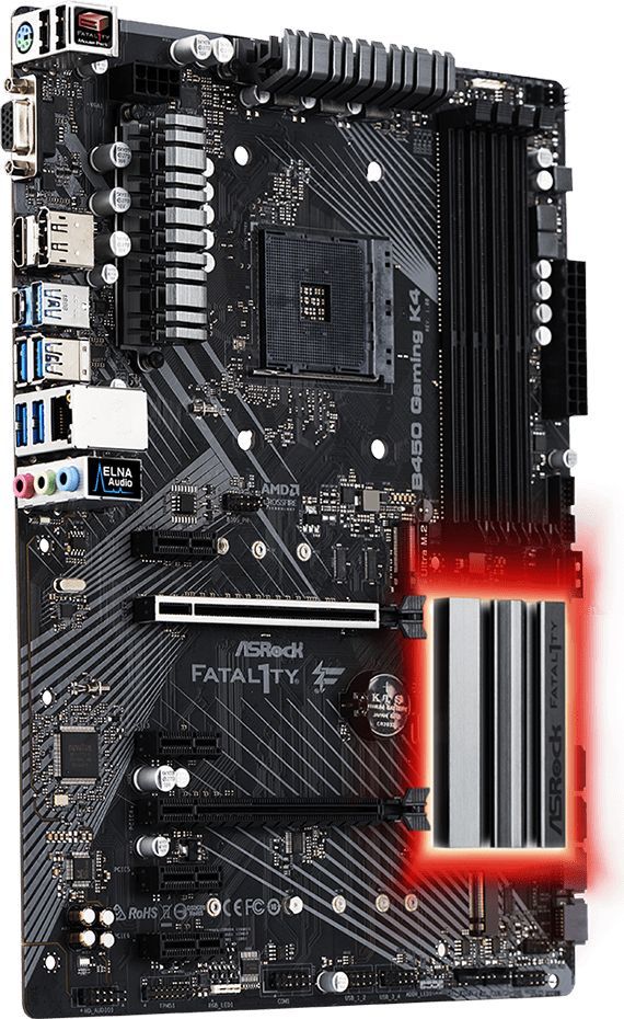 Asrock fatal1ty b450 gaming k4 не запускается