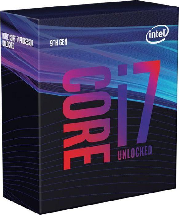 Intel Core i7-9700K, 3.6 GHz, 12 MB, BOX (BX80684I79700K