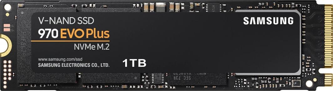 Dysk SSD Samsung 970 EVO Plus 1 TB M.2 2280 PCI-E x4 Gen3 NVMe (MZ-V7S1T0BW) 1