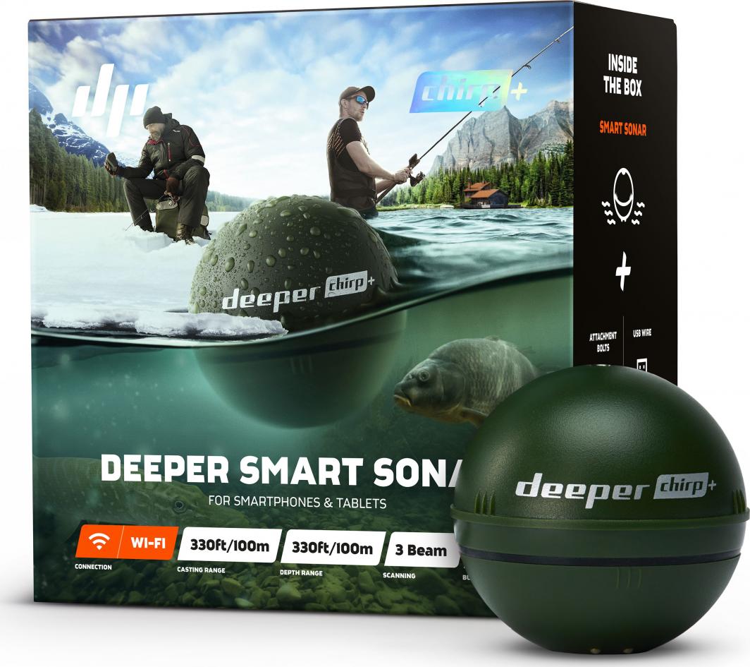 Deeper Echosonda Smart Sonar Chirp+ (wbudowany GPS i wi-fi) 1